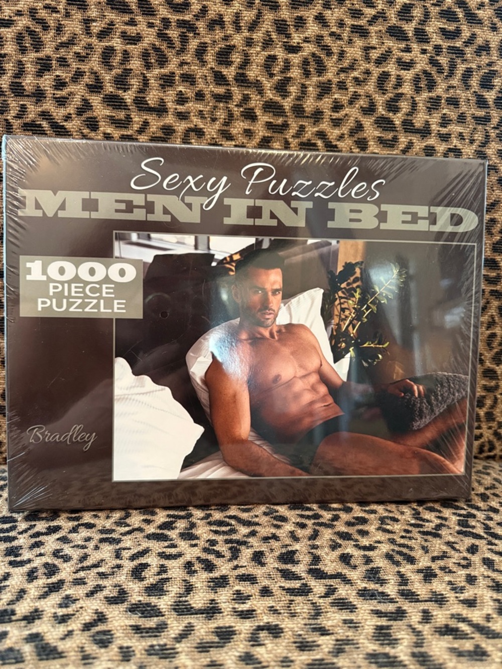 Sexy Puzzles Men in Bed. “Bradley”. 1000 Pieces. We Belong Together.